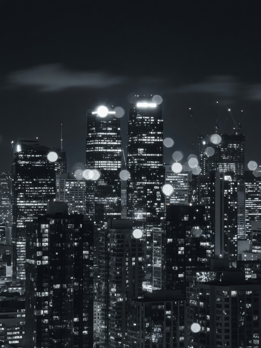 Night financial district — FXNOD venues